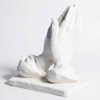 Praying Hands - 9-inch — Flat White finish