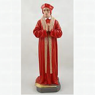 John Fisher Statue - 18-inch - Realistic Color - Hand-Painted