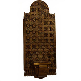 Bracket and Back Wall Bracket - 34-inch — Bronze finish