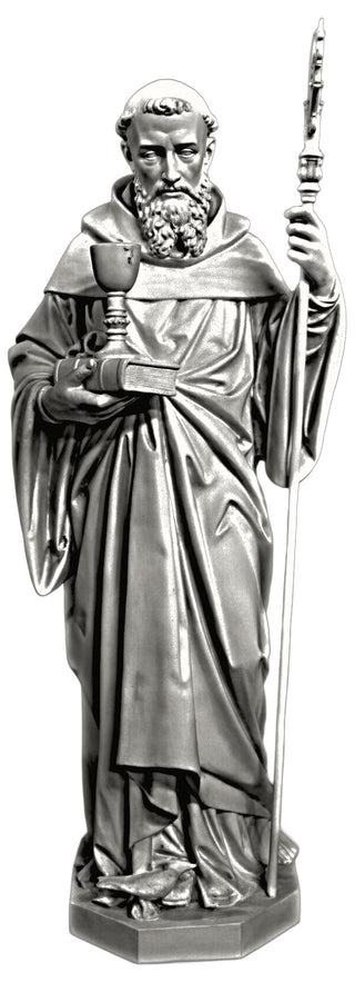 St. Benedict for Lent Statue - 68-inch