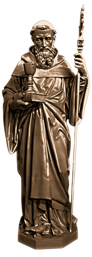 St. Benedict for Lent Statue - 68-inch