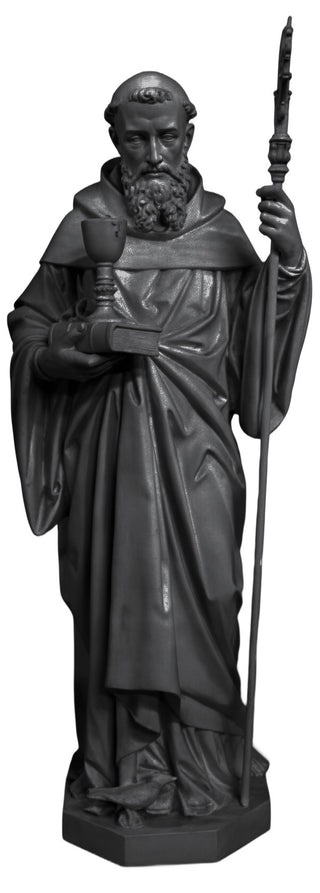 St. Benedict for Lent Statue - 68-inch