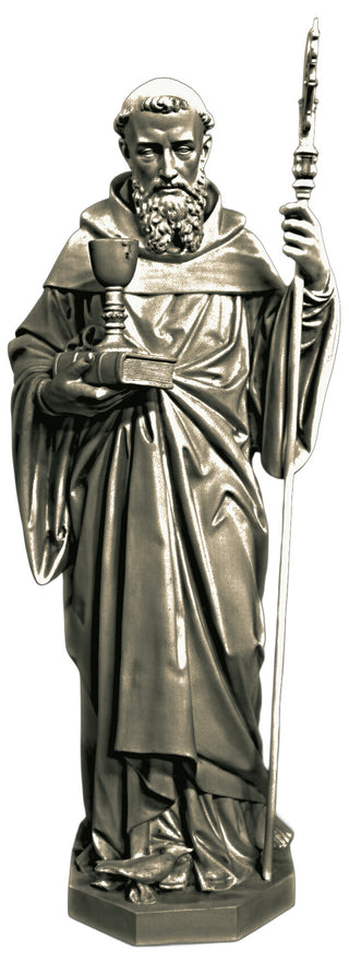St. Benedict for Lent Statue - 68-inch