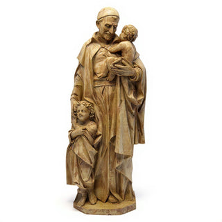 Saint Vincent de Paul Statue - 24-inch — Gothic Stone finish