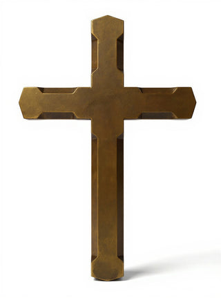 Church Top Cross - 53-inch — Bronze finish