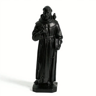 Saint Francis of Assisi with Birds Statue - 24.5-inch — Iron finish