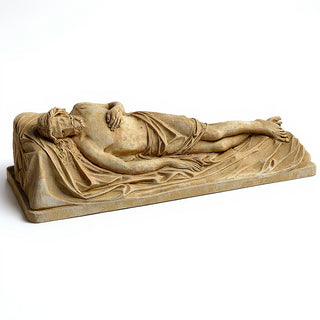 The Dead Christ Statue - 60-inch — Dusted Sand finish