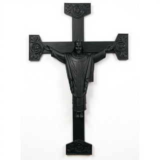 Christ the King Statue - 36-inch — Flat Black finish