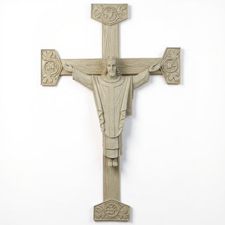 Christ the King Statue - 36-inch — Museum Terracotta finish