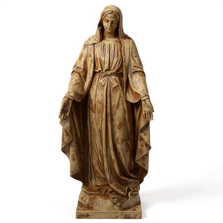Our Lady of Grace Statue - 60-inch — Gothic Stone finish