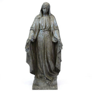 Our Lady of Grace Statue - 60-inch — Old Stone finish