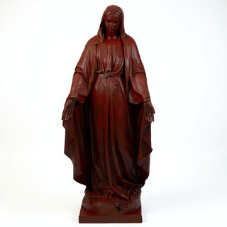 Our Lady of Grace Statue - 60-inch — Rust finish