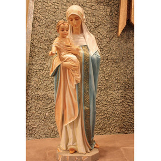 Bernese Mary & Child Statue - 60-inch - Realistic Color - Hand-Painted
