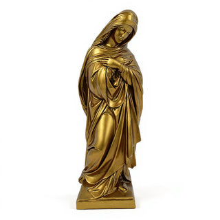 Blessed Mother Statue - 72-inch — Antique Gold finish