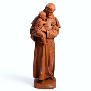 Saint Anthony of Padua with the Christ Child Statue - 67-inch — Metro finish