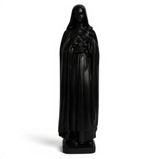 Saint Therese of Lisieux Statue - 59-inch — Flat Black finish