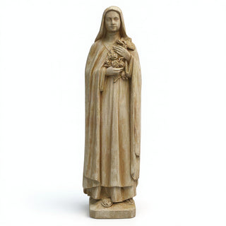Saint Therese of Lisieux Statue - 59-inch — Museum Terracotta finish