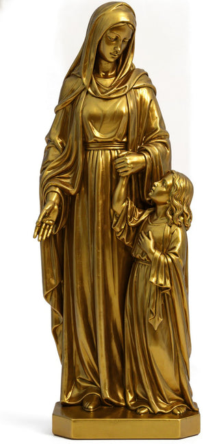 St. Anne and Child Statue - 59-inch