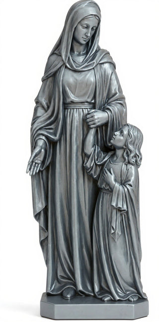 St. Anne and Child Statue - 59-inch