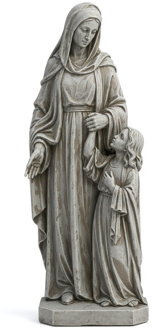 St. Anne and Child Statue - 59-inch