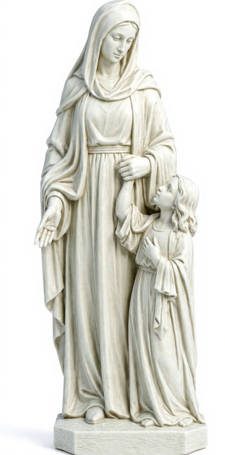 St. Anne and Child Statue - 59-inch