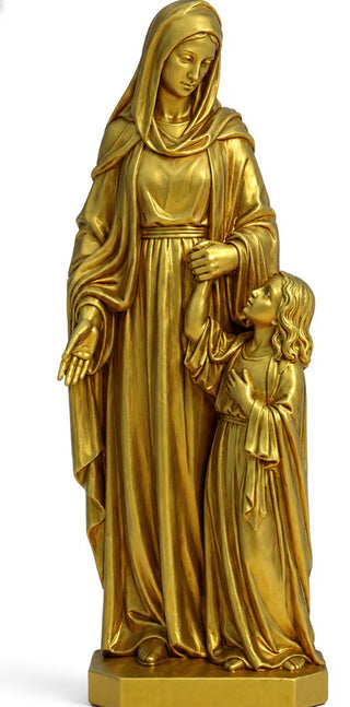 St. Anne and Child Statue - 59-inch