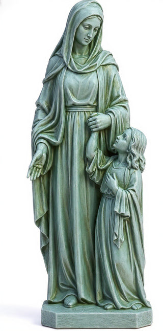 St. Anne and Child Statue - 59-inch