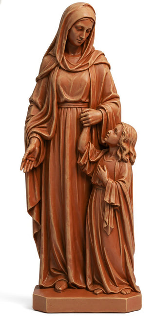 St. Anne and Child Statue - 59-inch