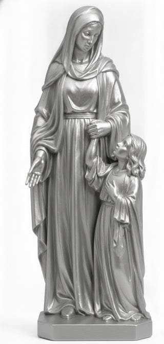St. Anne and Child Statue - 59-inch