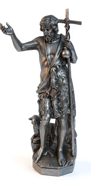 St. John the Baptist w/ (staff Statue - 60-inch