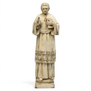 Saint John Neumann Statue - 48-inch — Antique White finish