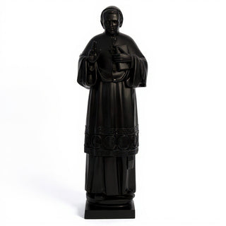 Saint John Neumann Statue - 48-inch — Flat Black finish