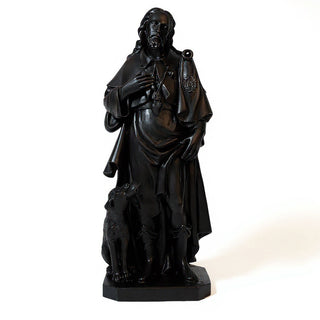 Saint Roch Statue - 48-inch — Iron finish