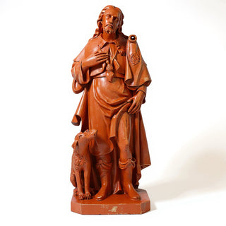 Saint Roch Statue - 48-inch — Metro finish