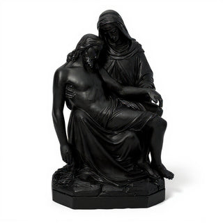 Pieta Statue - 53-inch — Dusted Black finish