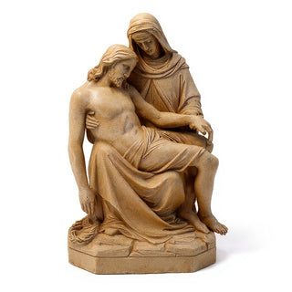Pieta Statue - 53-inch — Dusted Sand finish