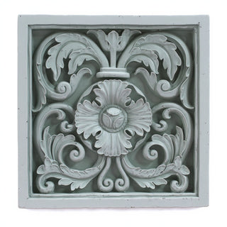 Square Decoration Wall Plaque - 16-inch — Mossy Green finish