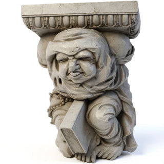 Monk Wall Bracket - 15-inch — Antique Stone finish