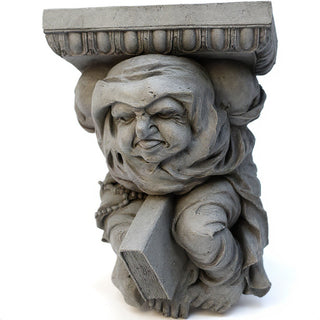 Monk Wall Bracket - 15-inch — Old Stone finish
