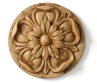 Amalfi Medallion Wall Plaque - 17.64-inch — Gothic Stone finish