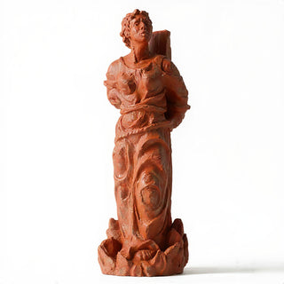 Saint Joan of Arc at the Stake Statue - 13-inch — Metro finish