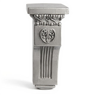Franklin Bracket Wall Bracket - 12-inch — Antique Silver finish