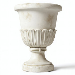 Benjamin Urn Planter - 18-inch — Antique White finish