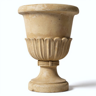Benjamin Urn Planter - 18-inch — Dusted Sand finish