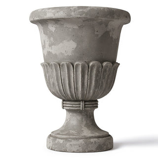 Benjamin Urn Planter - 18-inch — Old Stone finish
