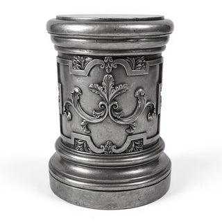 Consetta Pedestal - 22-inch — Aged Silver finish