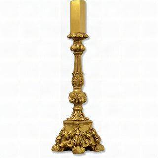 Astaire Candleholder - 22-inch — Antique Gold finish