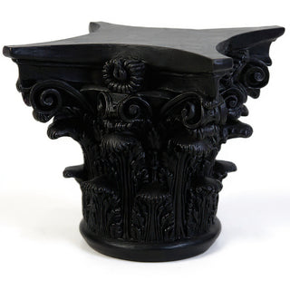 Corinthian Capital — Flat Black finish