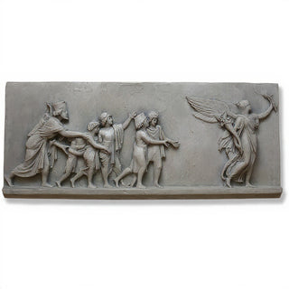 Angel of Peace Frieze — Limestone finish