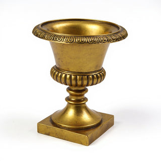 Smooth Urn Planter - 23.5-inch — Antique Gold finish